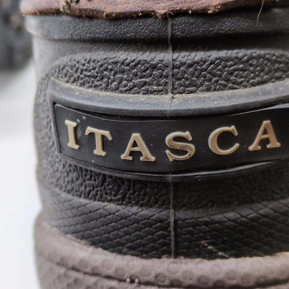 Itasca Shoes Mens Bristol Brown 9 Waterproof Boots Leather Winter Thinsulate